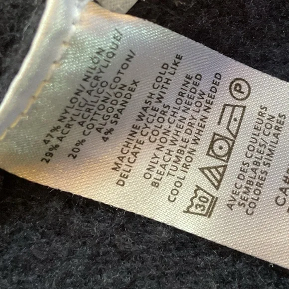 Loft Women's Striped Midi Cardigan Sweater/Dress Cotton Blend Button Down Sz M - Picture 6 of 6